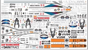 AMS F1ステッカー マク○ーレン2021ステッカー | AMS ステッカー