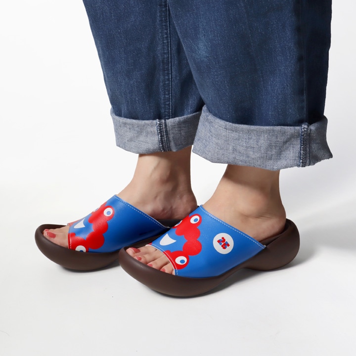 EXPO2025 ミャクミャク サンダル エッグヒール レディース MYK-EG