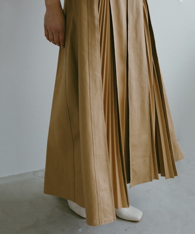 フロントホックプリーツワンピース | ONEPIECE | ROOM903 online