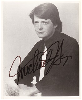 マイケル・J・フォックス 直筆オートグラフ | オートグラフ（直筆