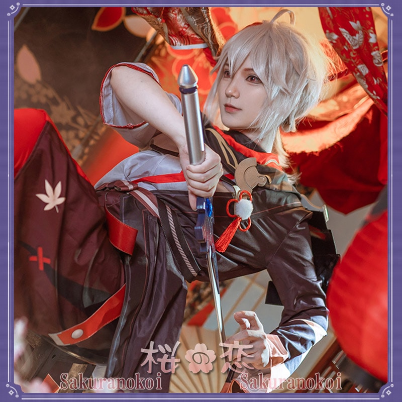 原神 げんしん genshin 稲妻城 楓原万葉 かえでばらかずは コスプレ