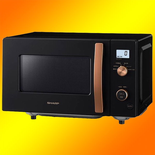 シャープ RE-TS174-B [ブラック系] | 生活家電,電子レンジ・オーブン