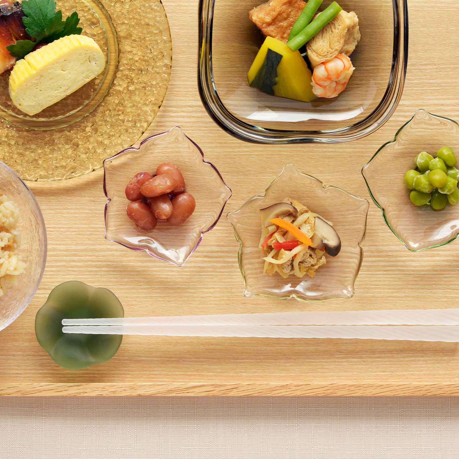 花はしおき：すりガラス 5個セット GIFT | ガラス製品 | Sghr