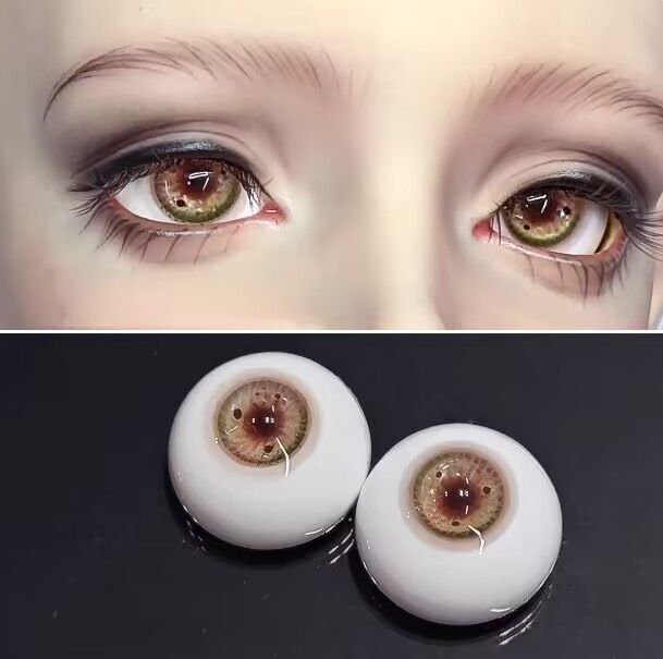 EYER561【B.T】 ドール用グラスアイ14~16mm | ◇ドールアイ,グラス