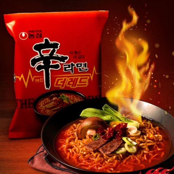 農心]辛ラーメン THE RED 125g/辛ラーメン ザ レッド 袋ラーメン 韓国