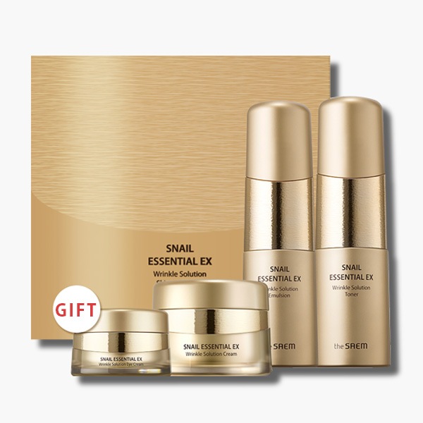 the saem]ザセム スネイル エッセンシャル EX スキンケア 3種セット