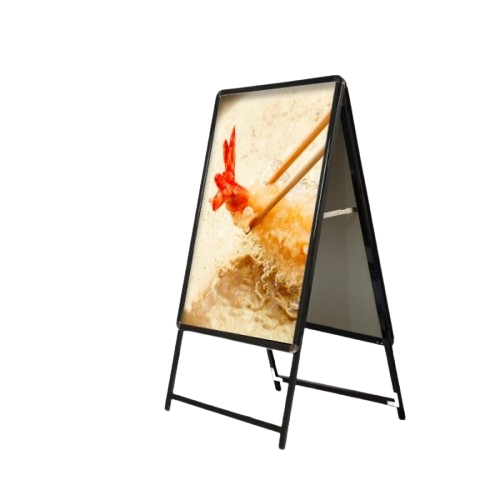 ZTS-A1-D-60 【A1サイズ対応・両面】 屋外用A型両面店頭メニュー