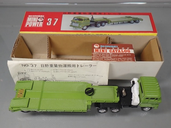 シンセイ 37 日野 重量運搬トレーラー 1/54 | ☆すべての商品 | シュー