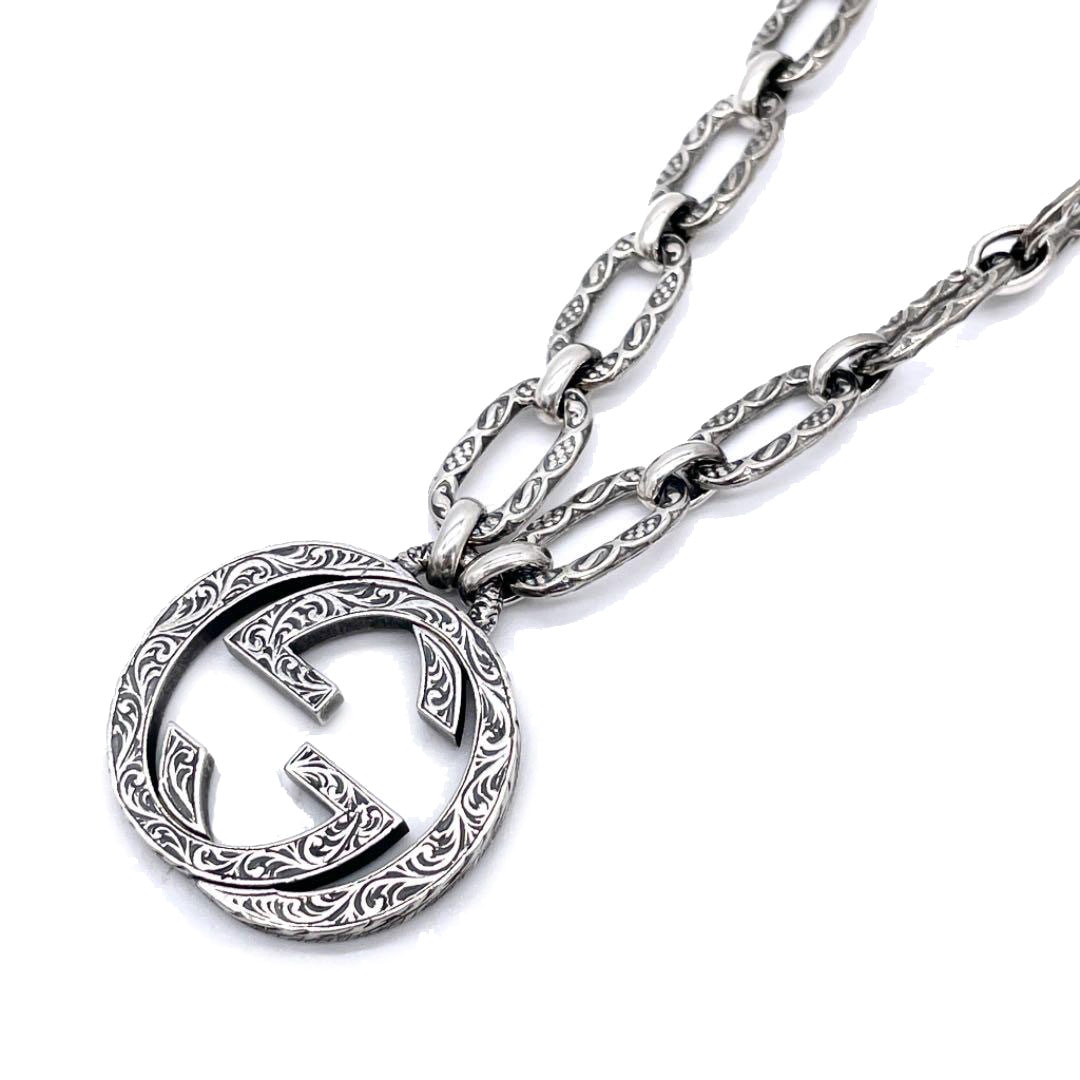 GUCCI グッチ ネックレス インターロッキングG ラージチェーン