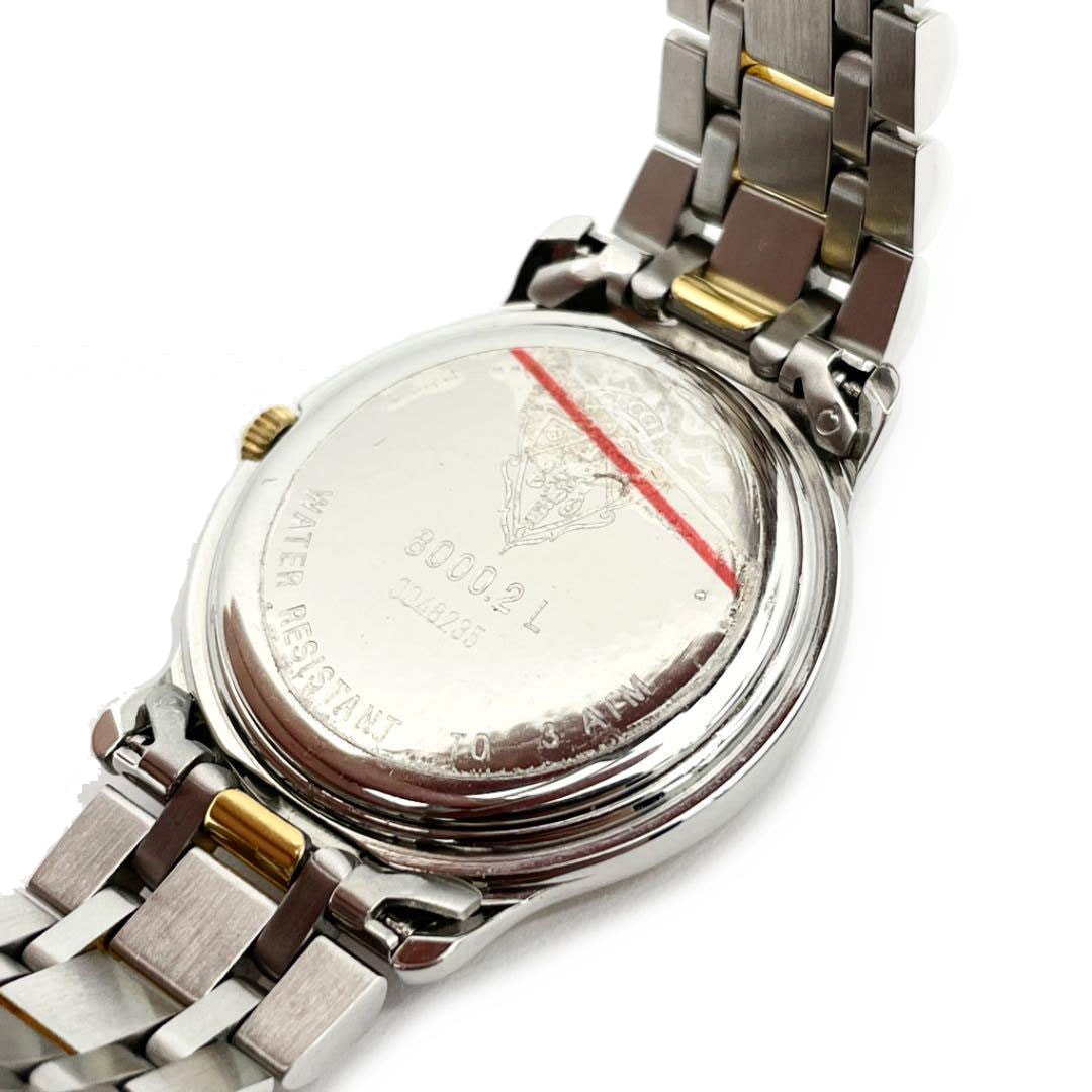 GUCCI グッチ レディース腕時計 クオーツ デイト シルバー ゴールド