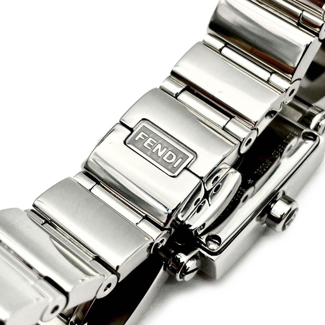 FENDI フェンディ レディース腕時計 クアドロミニ クオーツ シルバー