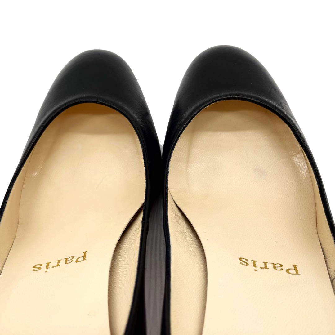 Christian Louboutin クリスチャンルブタン パンプス レザー ブラック