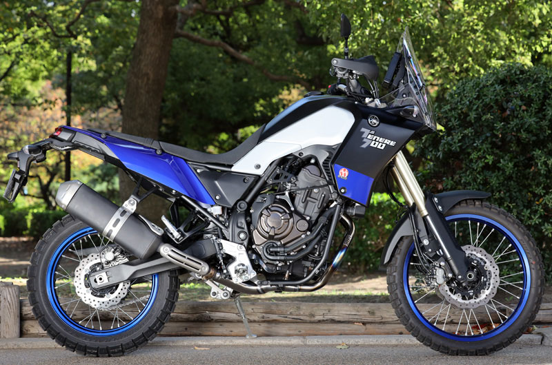 2021 TENERE700 (2BL-DM09J) POWERBOX パイプ チタンブルー ※ 在庫完売