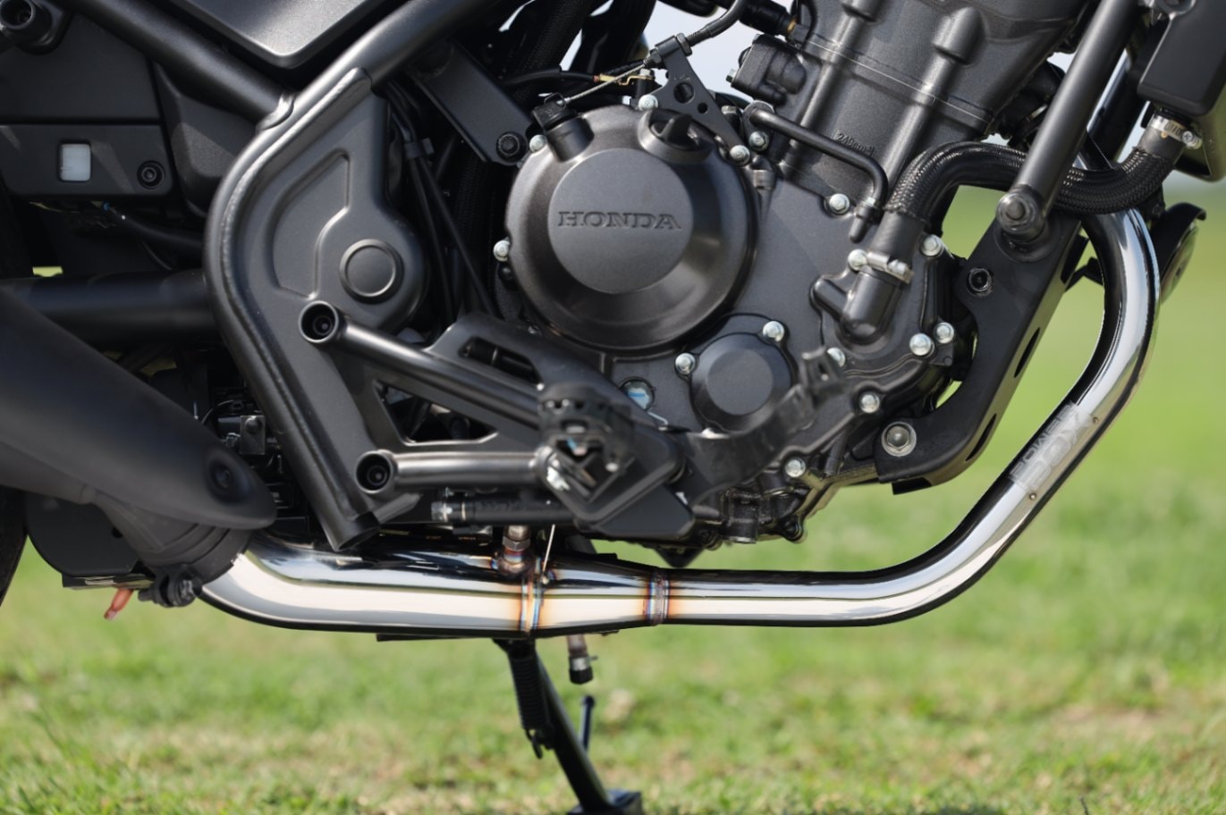 23-レブル250/S Edition/Eクラッチ｜POWERBOXパイプ ステンポリッシュ