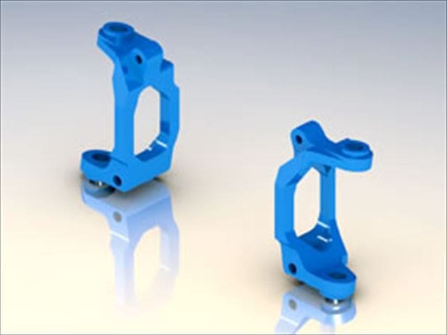 アルミフロントハブキャリア タミヤTT-02B用 Aluminum Front hub