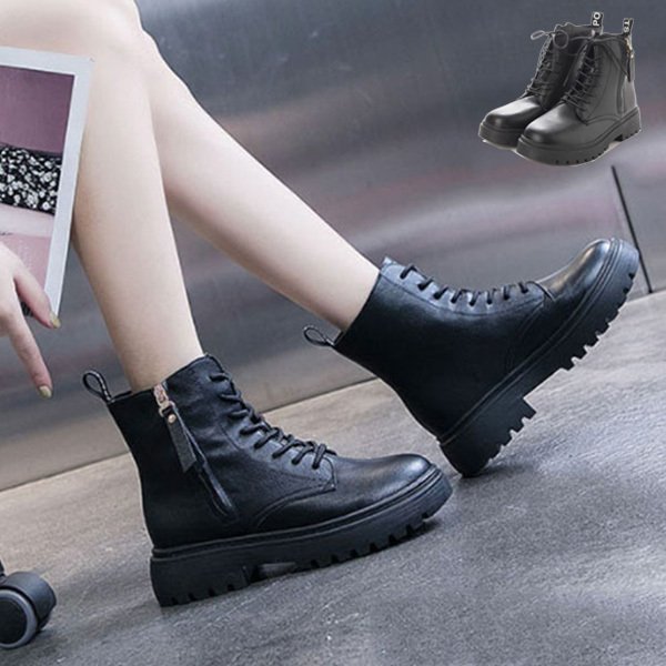 サイドジップレースアップブーツ | レディース,シューズ,ブーツ