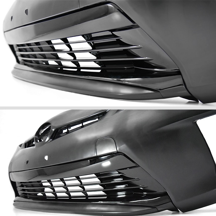 ZVW30系 後期 プリウス 純正タイプ フロントバンパー フォグランプ無し