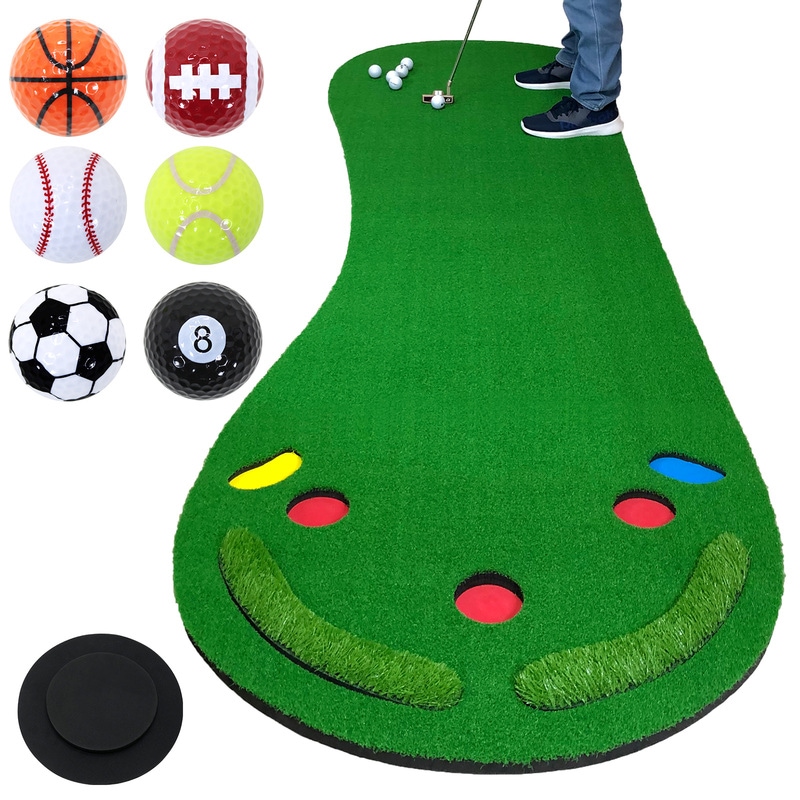 BIG パターマット 3M パター 練習 マット 大型 ゴルフマット