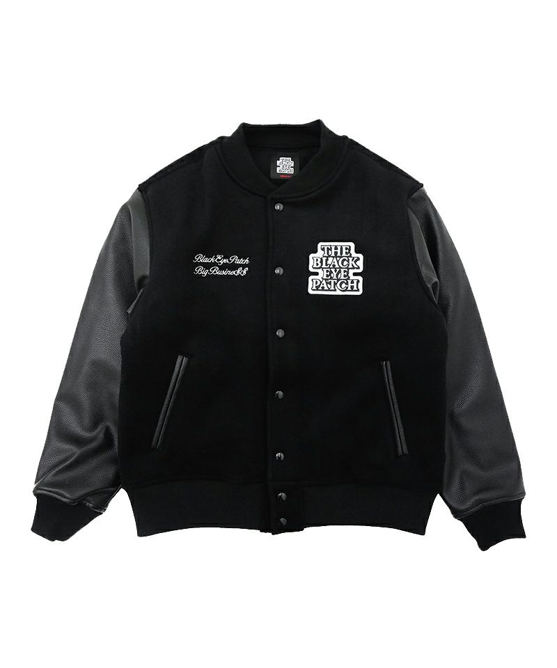 BlackEyePatch＞LABEL PACK PATCHED STADIUM JACKET | MAKES ONLINE STORE