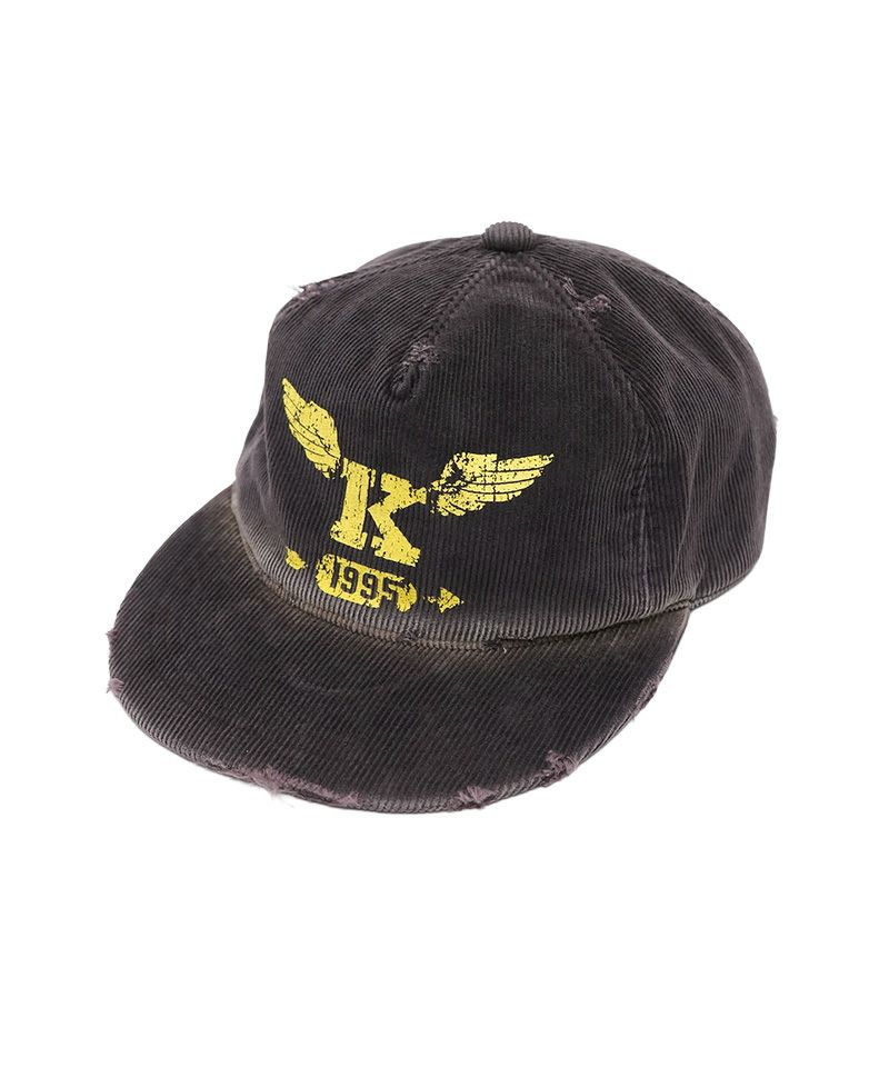 KAMIYA＞CA4LA×KAMIYA“K-Wing”Distressed Cap | MAKES ONLINE STORE