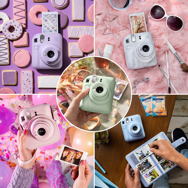 チェキ” INSTAX mini 12 クレイホワイト | フジフイルムモール