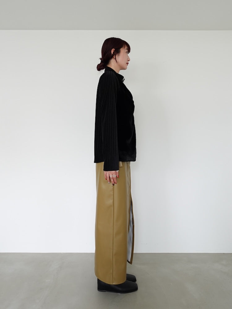 Fur Docking Zip Top｜ファー×コーデュロイトップス – MARTE