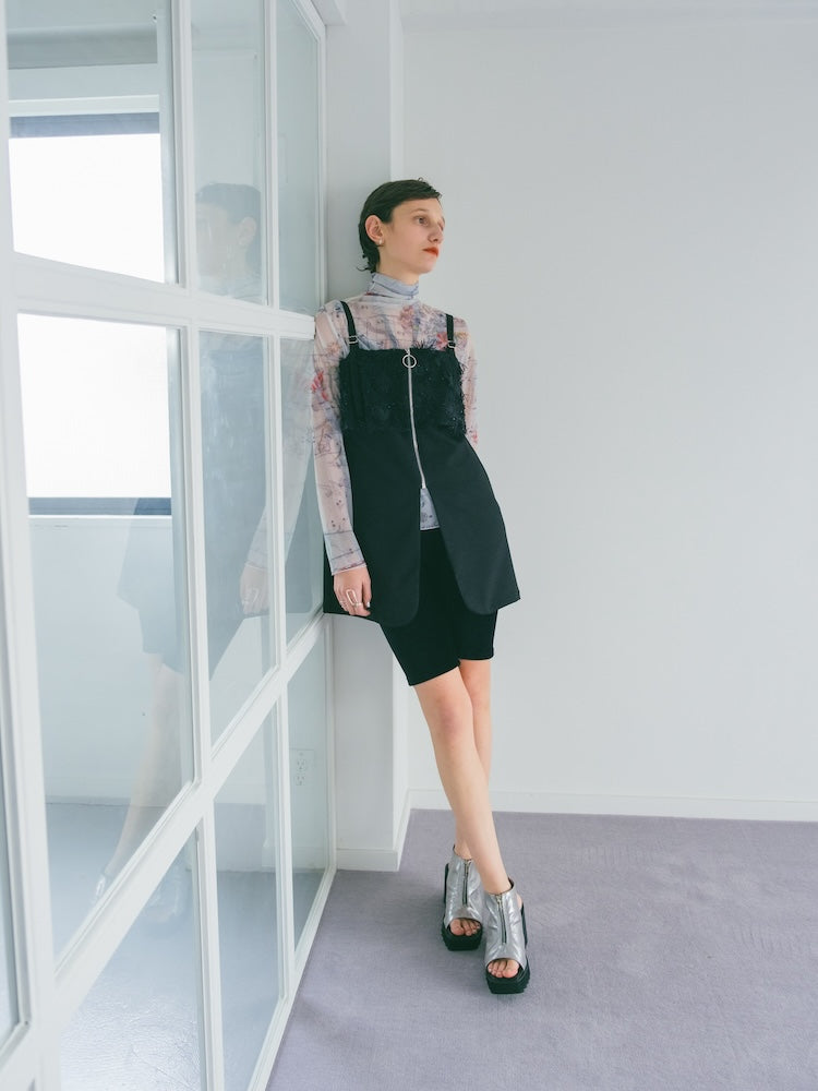 Fluffy Layered Zip Top｜レイヤードジップトップ – MARTE