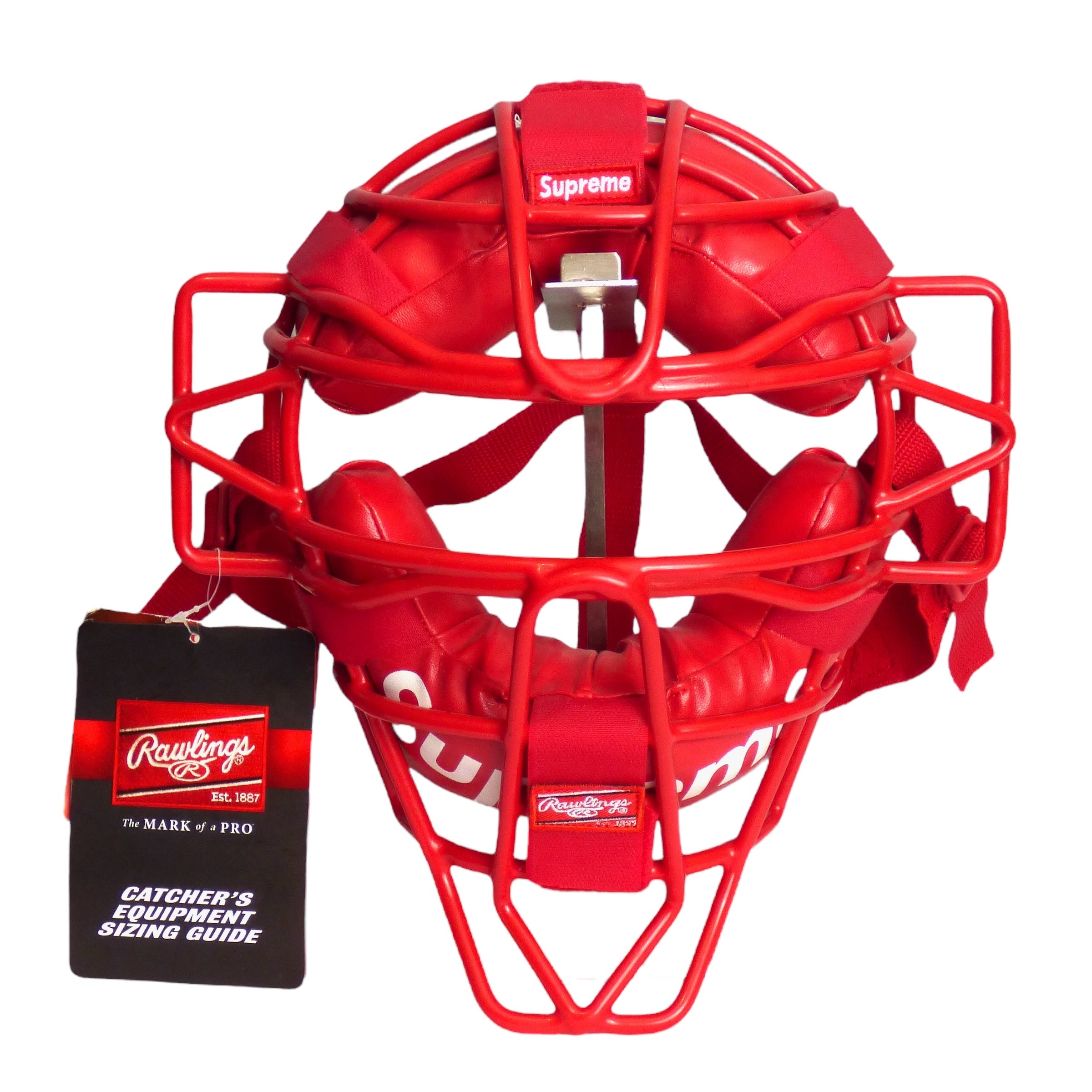SUPREME x RAWLINGS- NWT 2018 Baseball Catchers Mask – Martini Man