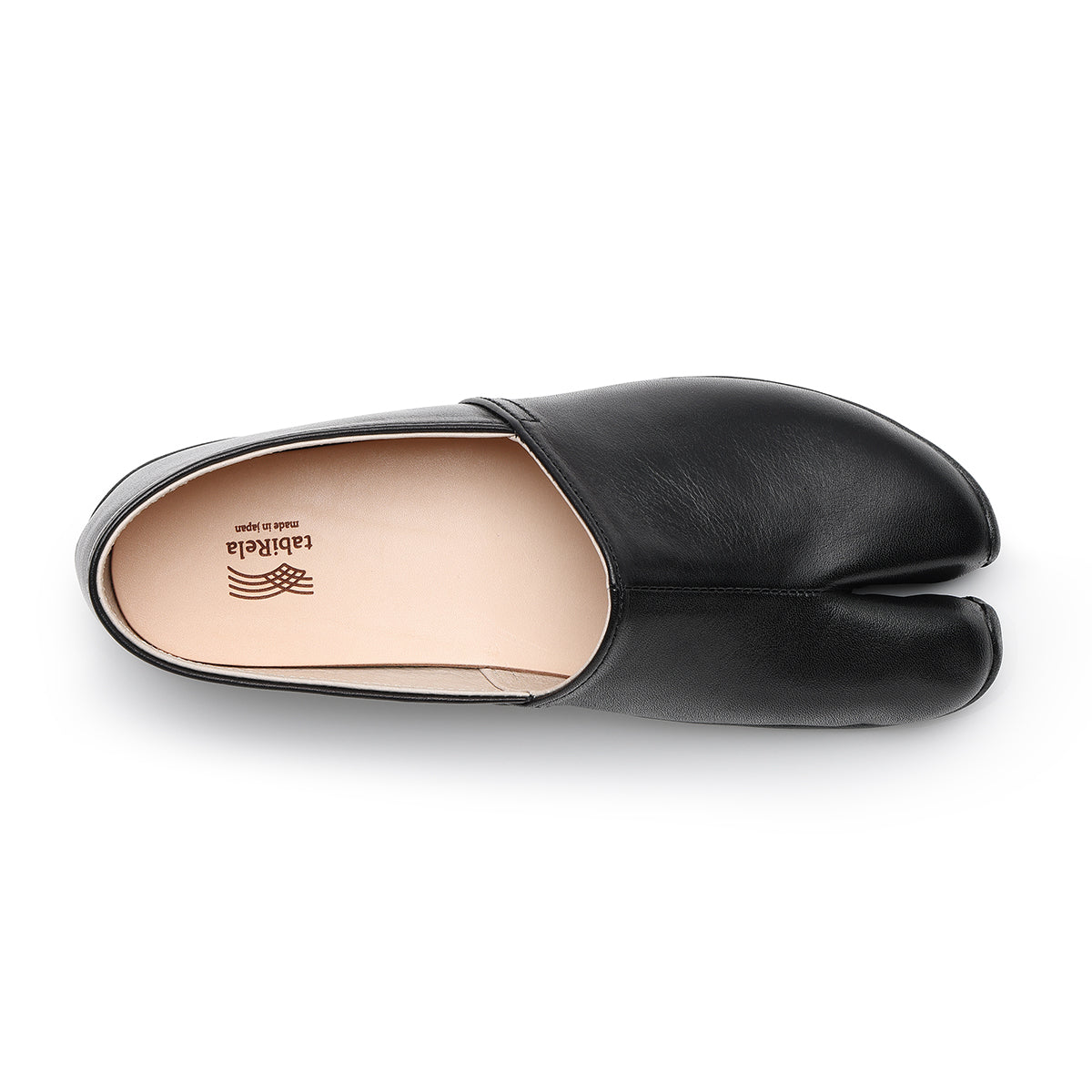 コンフォートな足袋シューズtabiRela（たびりら）国産レザーを使用した