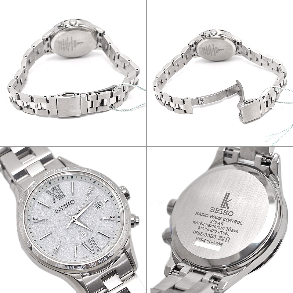 SEIKO セイコー ルキア レディースウォッチ SSVV035 1B35-0AB0 電波