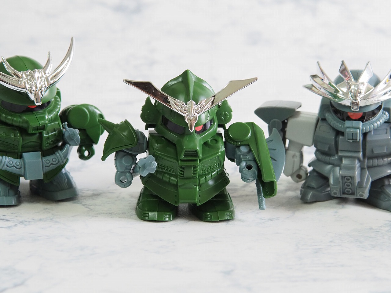 BB戦士No42 殺駆三兄弟 素組みレビュー | がちゃぽん戦士緊急出撃