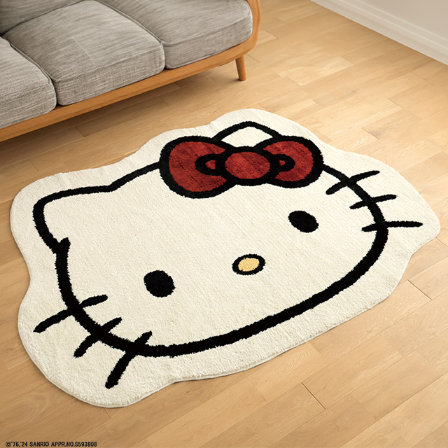 サンリオ ハローキティ エンジェルキティ インテリアマット 1999年