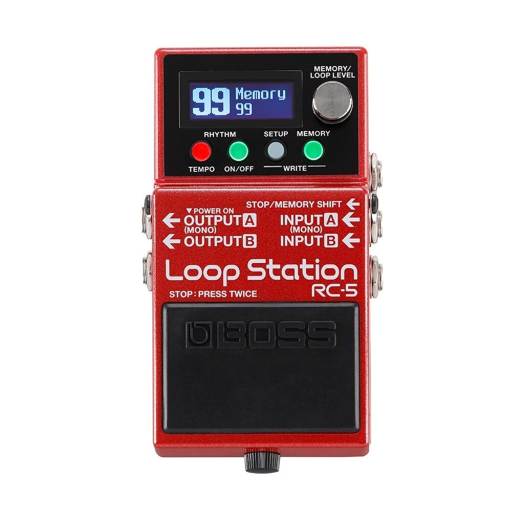 Boss RC-5 Loop Station: Premium 32-bit Looper with 13 Hours Recording