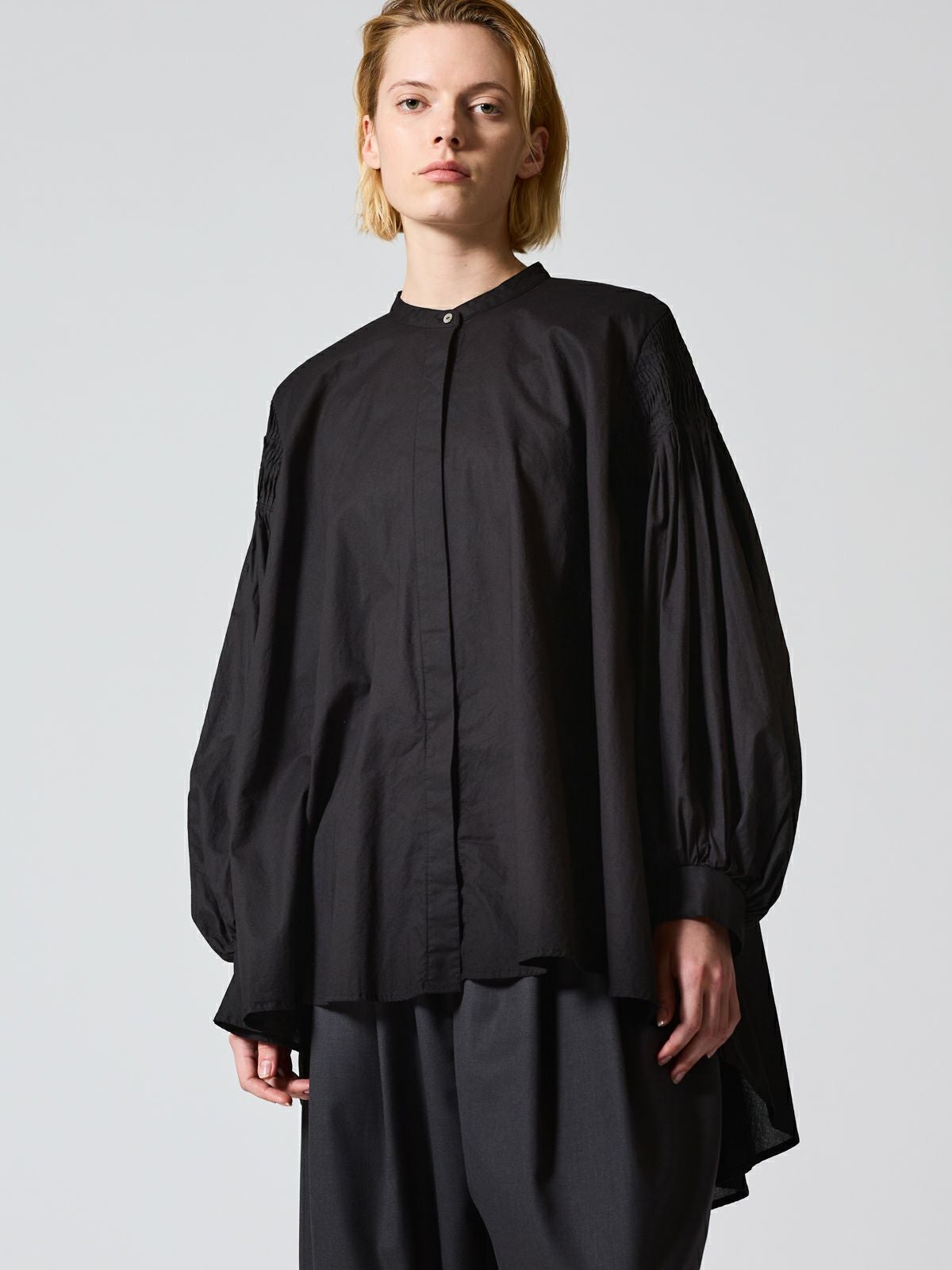 mizuiro ind ピンタックパフスリーブシャツ｜ MARcourt ONLINE STORE