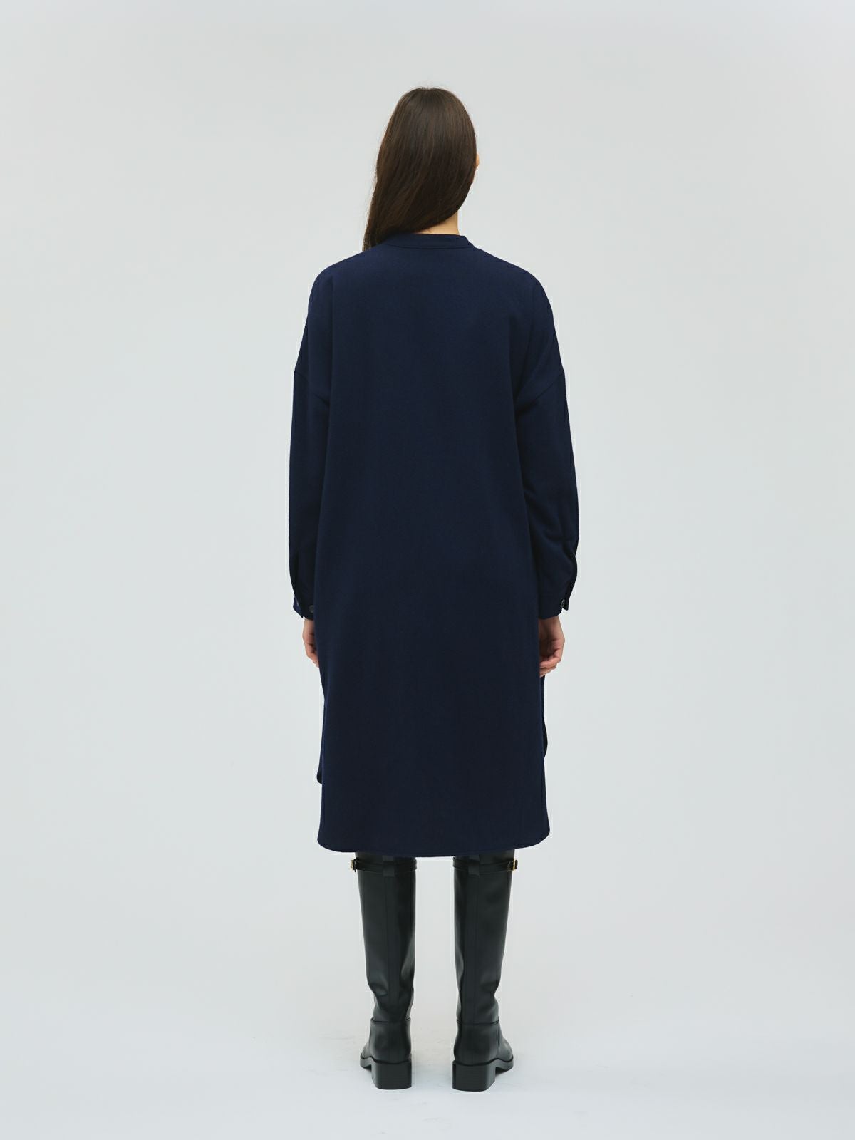 mizuiro ind スタンドカラーシャツワンピース｜ MARcourt ONLINE STORE