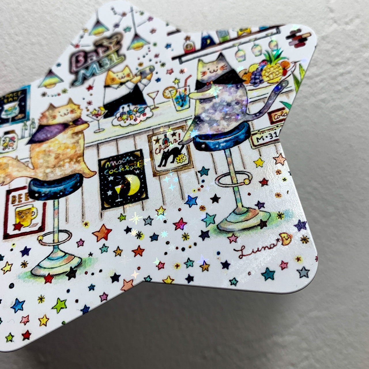 星形コースターセット – 宙フェス夜市