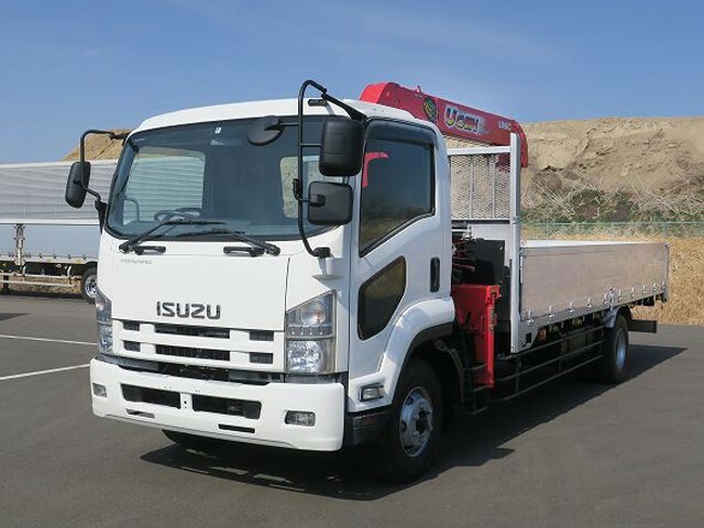 いすゞ フォワード 増トン 平ボディ（クレーン付） PKG-FSR34S2 (40011