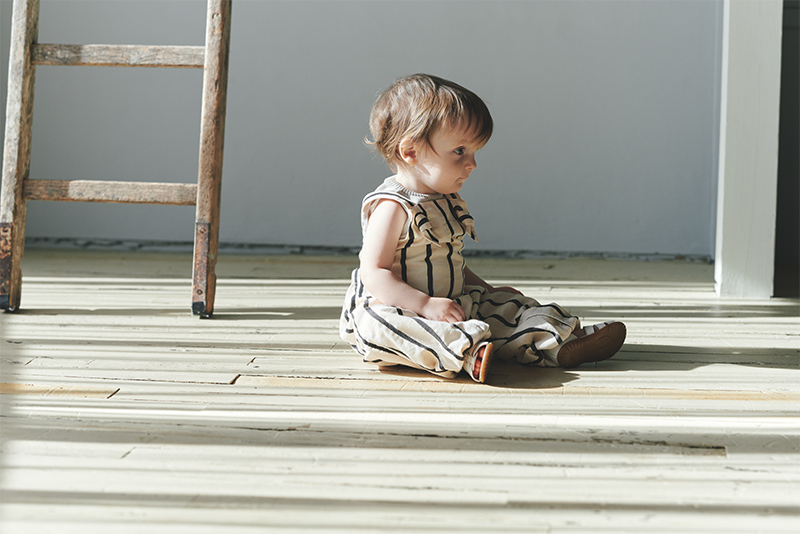 loisir salopette 3 stripe | ギフト・スタイ・出産祝いのMARLMARL