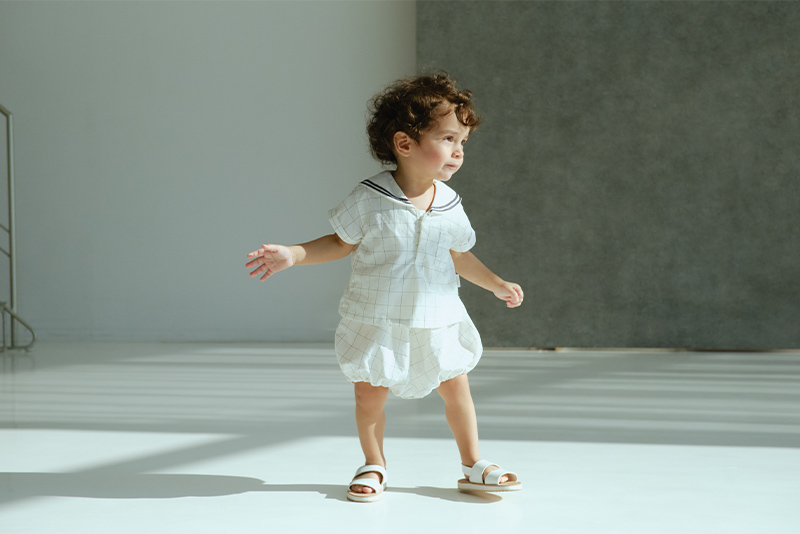 MARLMARL ロンパース ハーフパンツ3点セット 80 MARLMARL ロンパース