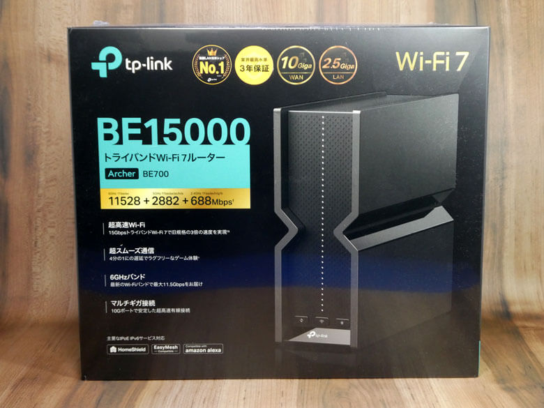 PRレビュー】TP-Link Archer BE700 | BE15000 トライバンドWi-Fi 7