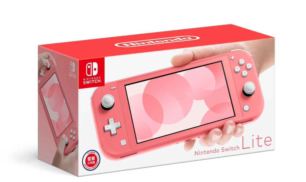 Switchlight ピンク と あつ森ソフト Switch Lite コーラルピンク
