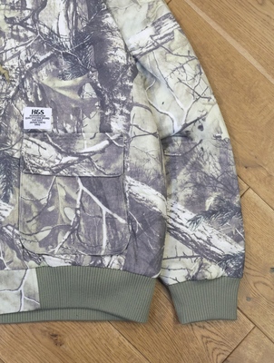 Hide and Seek 「Camo Zip Hooded Jacket」 パデッド ジップアップ