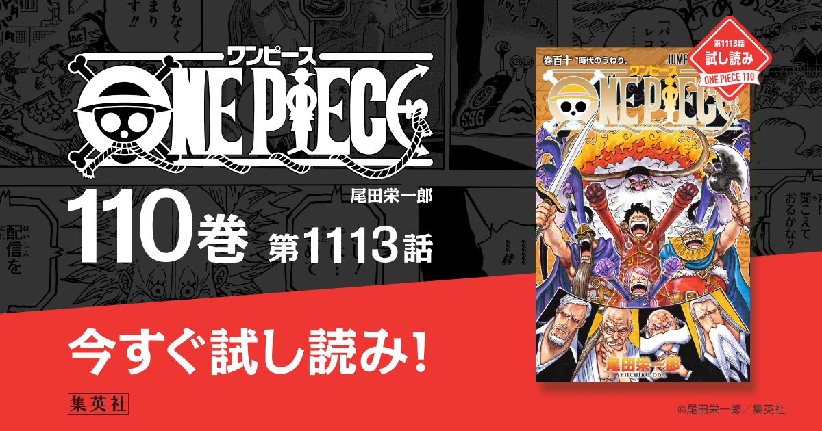 ONE PIECE 110巻「第1113話 試し読みサイト」 | Works | MASKMAN Inc.