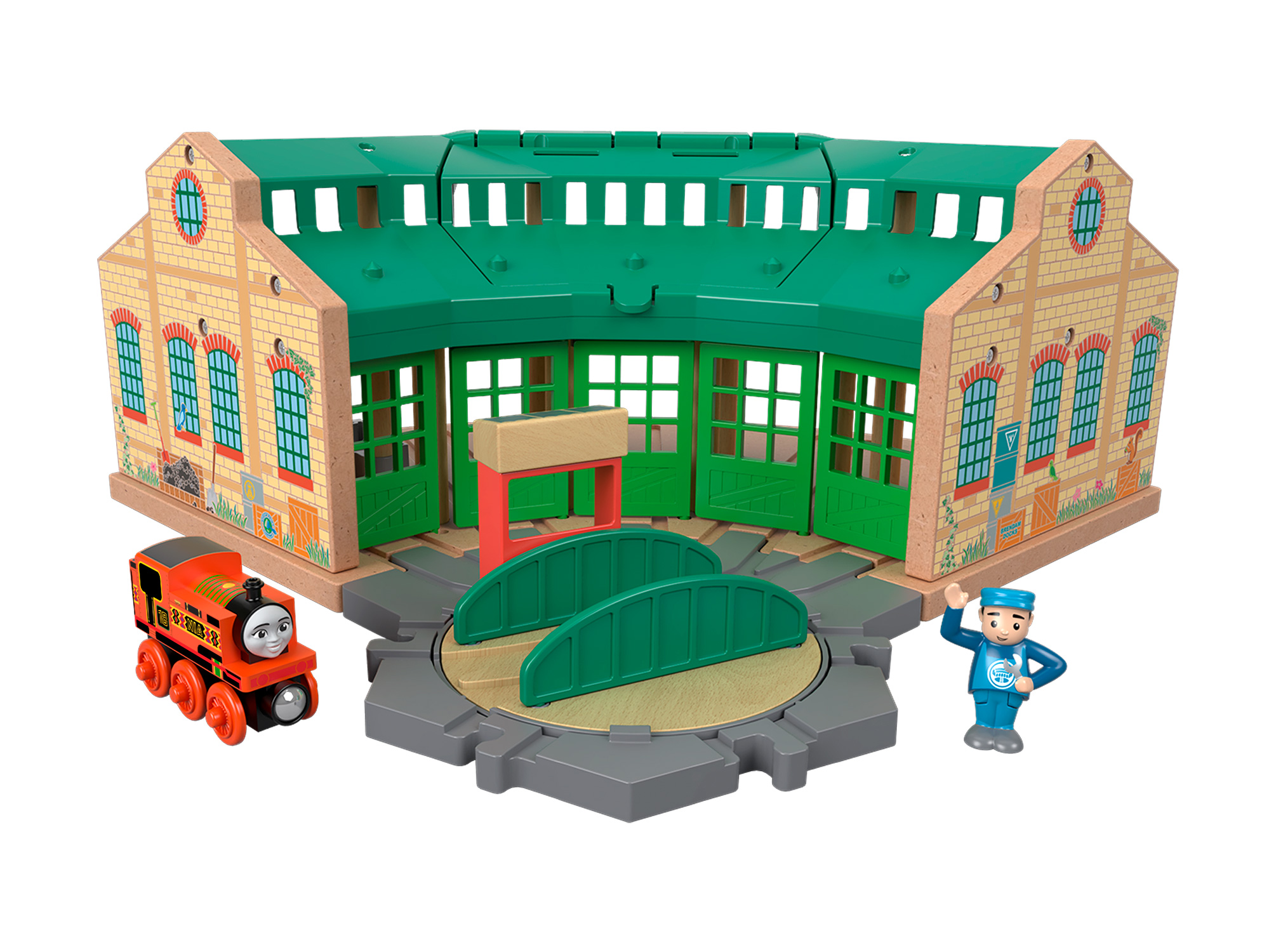 ティドマス機関庫 | Fisher-Price | mattel