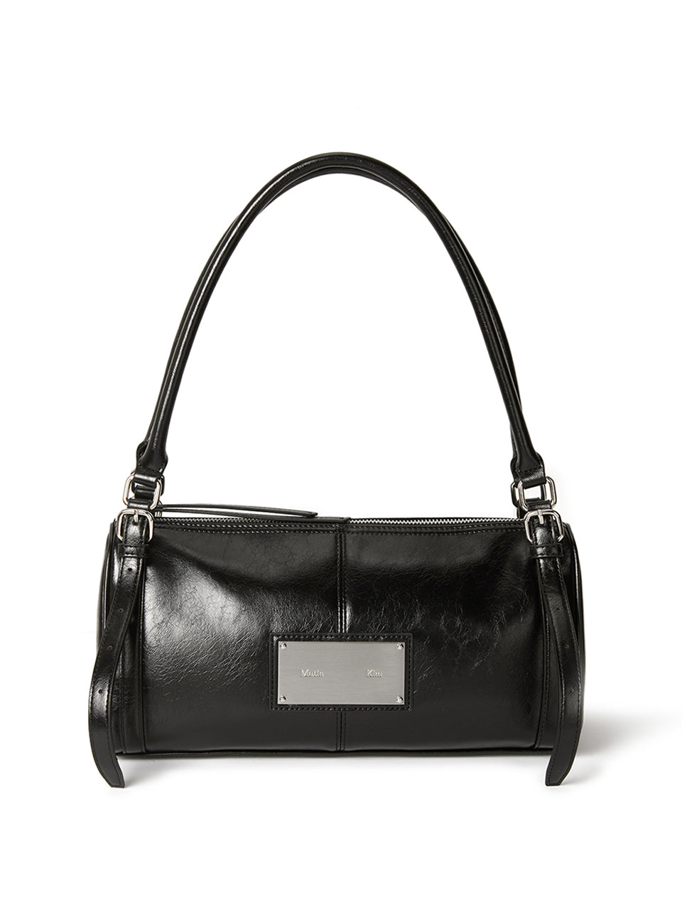 BUCKLE STRAP SHOULDER BAG IN BLACK – Matin Kim