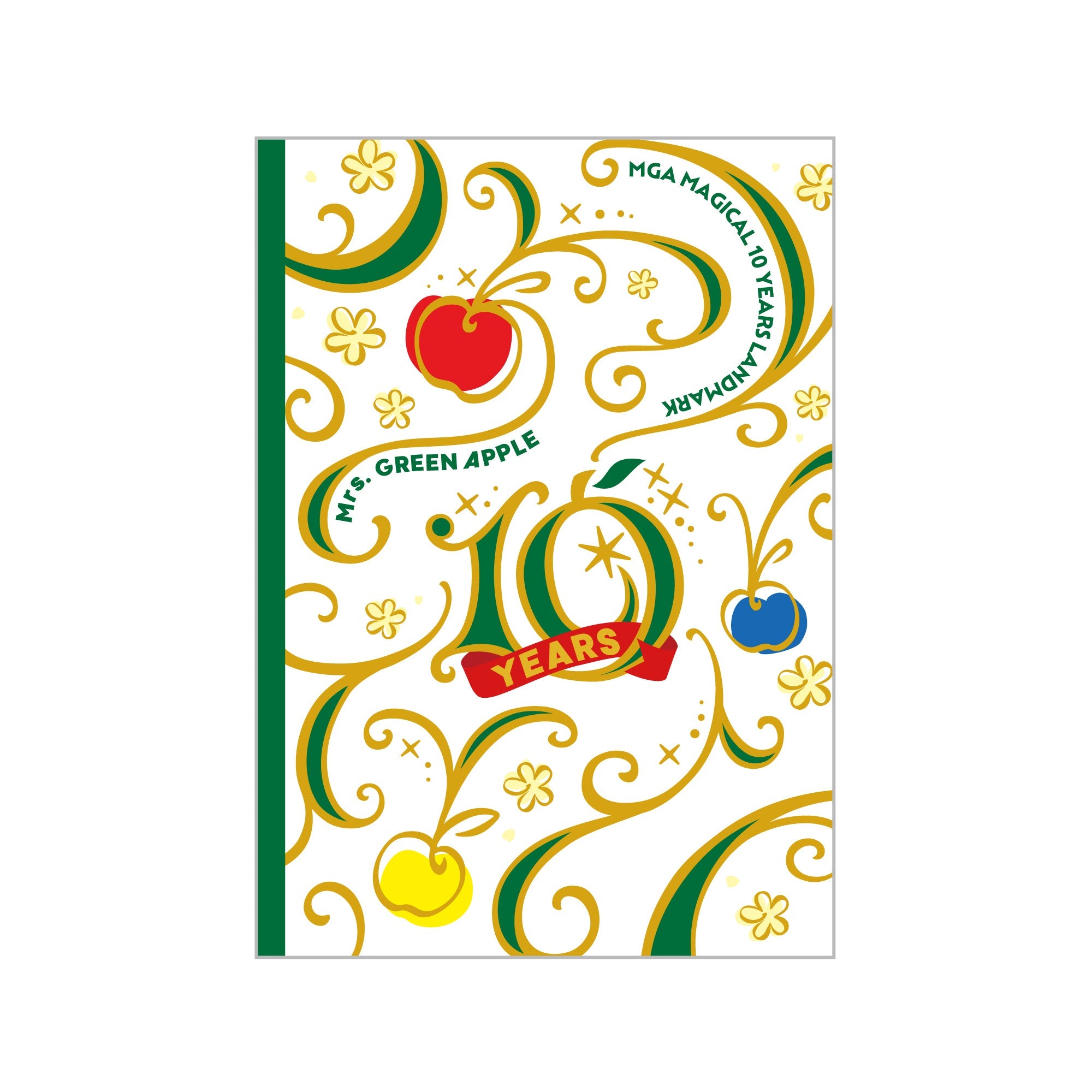 MAGICAL 10 YEARS LANDMARK ノート – Mrs. GREEN APPLE OFFICIAL STORE