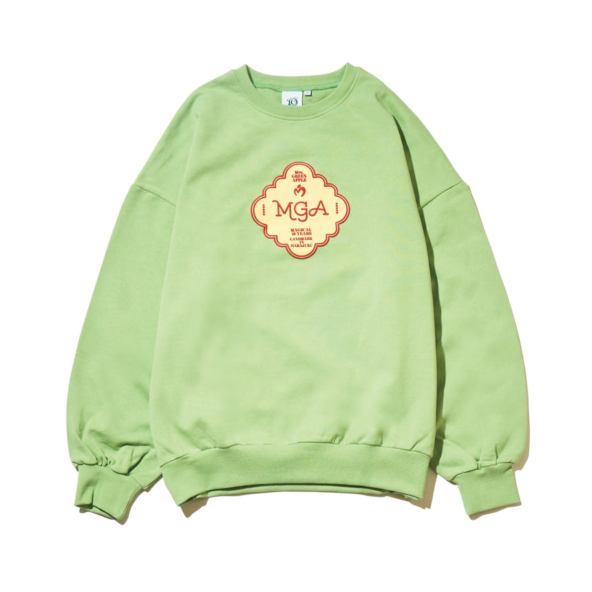 LANDMARK IN HARAJUKU クルーネックプルオーバー / グリーン – Mrs