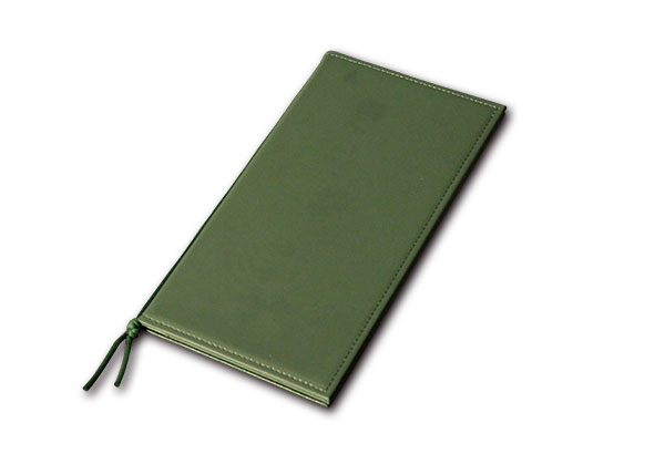 変形/4P】本革メニューブック（ひも綴じ）/2【MTLB-634】 | メニュー