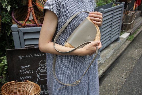 かご・バスケット・雑貨 - menui | 中身がさっと取り出せる ラフィアの