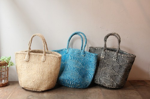 かご・バスケット・雑貨 - menui | サイザルバッグ アクリル編み